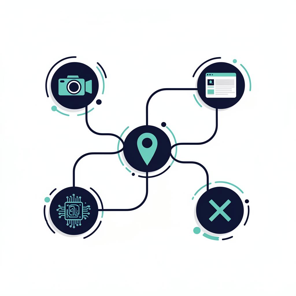 Five marketing strategy nodes for small law firms: social media, website SEO, Google Business Profile, AI search, and what to skip